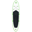 oppusteligt paddleboard grøn og hvid