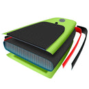 oppusteligt paddleboardsæt 305x76x15 cm grøn