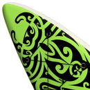 oppusteligt paddleboardsæt  366x76x15 cm grøn