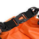 vandtæt tørpose m. lynlås 30 l PVC orange