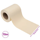 haveskærm 70x0,19 m PVC cremefarvet