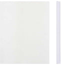 haveskærm 35x0,19 m PVC hvid