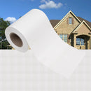 haveskærm 35x0,19 m PVC hvid