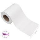 haveskærm 70x0,19 m PVC hvid