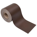 haveskærm 35x0,19 m PVC brun