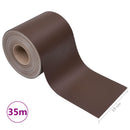 haveskærm 35x0,19 m PVC brun