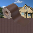 haveskærm 70x0,19 m PVC brun