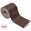 haveskærm 35x0,19 m 4 stk. PVC brun