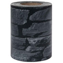 privatlivsliste PVC 35x0,19 m stenlook grå