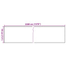 privatlivsliste PVC 35x0,19 m stenlook grå