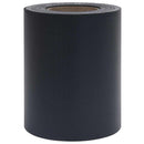 privatlivsliste PVC 35x0,19 m mat mørkegrå