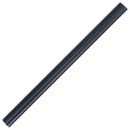 haveskærm 35x0,19 m PVC mat mørkegrå