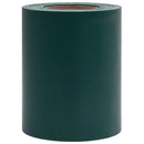 haveskærm 35x0,19 m 4 stk. PVC mat grøn