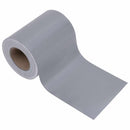 haveskærm 35x0,19 m PVC mat lysegrå