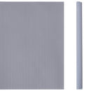 haveskærm 35x0,19 m 4 stk. PVC mat lysegrå
