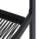 havestole 2 stk. PVC-rattan sort