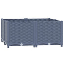 højbed 80x80x38 cm polypropylen
