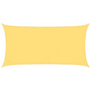 solsejl 160 g/m² 3x6 m HDPE beige
