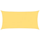 solsejl 160 g/m² 4x7 m HDPE beige