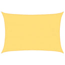 solsejl 160 g/m² 5x6 m HDPE beige