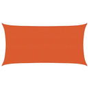 solsejl 2x3,5 m 160 g/m² HDPE orange