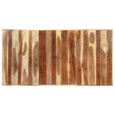 spisebord 200x100x75 cm massivt træ med honningfarvet finish