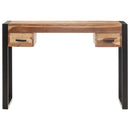 skrivebord 110x50x76 cm massivt træ