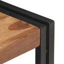 tv-bord 120x30x40 cm massivt teaktræ