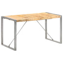 spisebord 140x70x75 cm massivt ru mangotræ