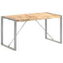 spisebord 140x70x75 cm massivt ru mangotræ