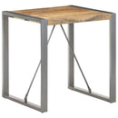 spisebord 70x70x75 cm massivt ru mangotræ