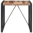 spisebord 80x80x75 cm massivt træ