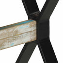 spisebord 120x60x76 cm massivt genbrugstræ