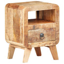 sengebord 40x30x50 cm massivt mangotræ