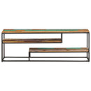 tv-skab 130x30x45 cm massivt genbrugstræ