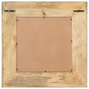 spejl 50x50 cm massivt mangotræ