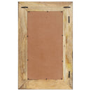 spejl 80x50 cm massivt mangotræ