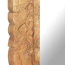 spejl 80x50 cm massivt mangotræ