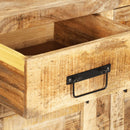 skænk 172x35x80 cm massivt mangotræ