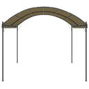 pavillon 4x3x2,6 m 180 g/m² gråbrun