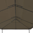 pavillon 600x298x270 cm 180 g/m² gråbrun