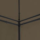 pavillon 600x298x270 cm 180 g/m² gråbrun