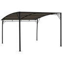 havemarkise 3x3x2,55 m gråbrun