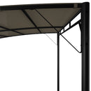 havemarkise 3x3x2,55 m gråbrun