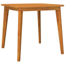 havebord 85x85x75 cm massivt akacietræ