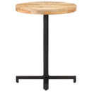 bistrobord Ø60x75 cm rund ru mangotræ
