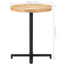 bistrobord Ø60x75 cm rund ru mangotræ