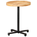 bistrobord Ø60x75 cm rund ru mangotræ