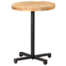 bistrobord Ø60x75 cm rund ru mangotræ