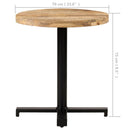 bistrobord Ø70x75 cm rund ru mangotræ